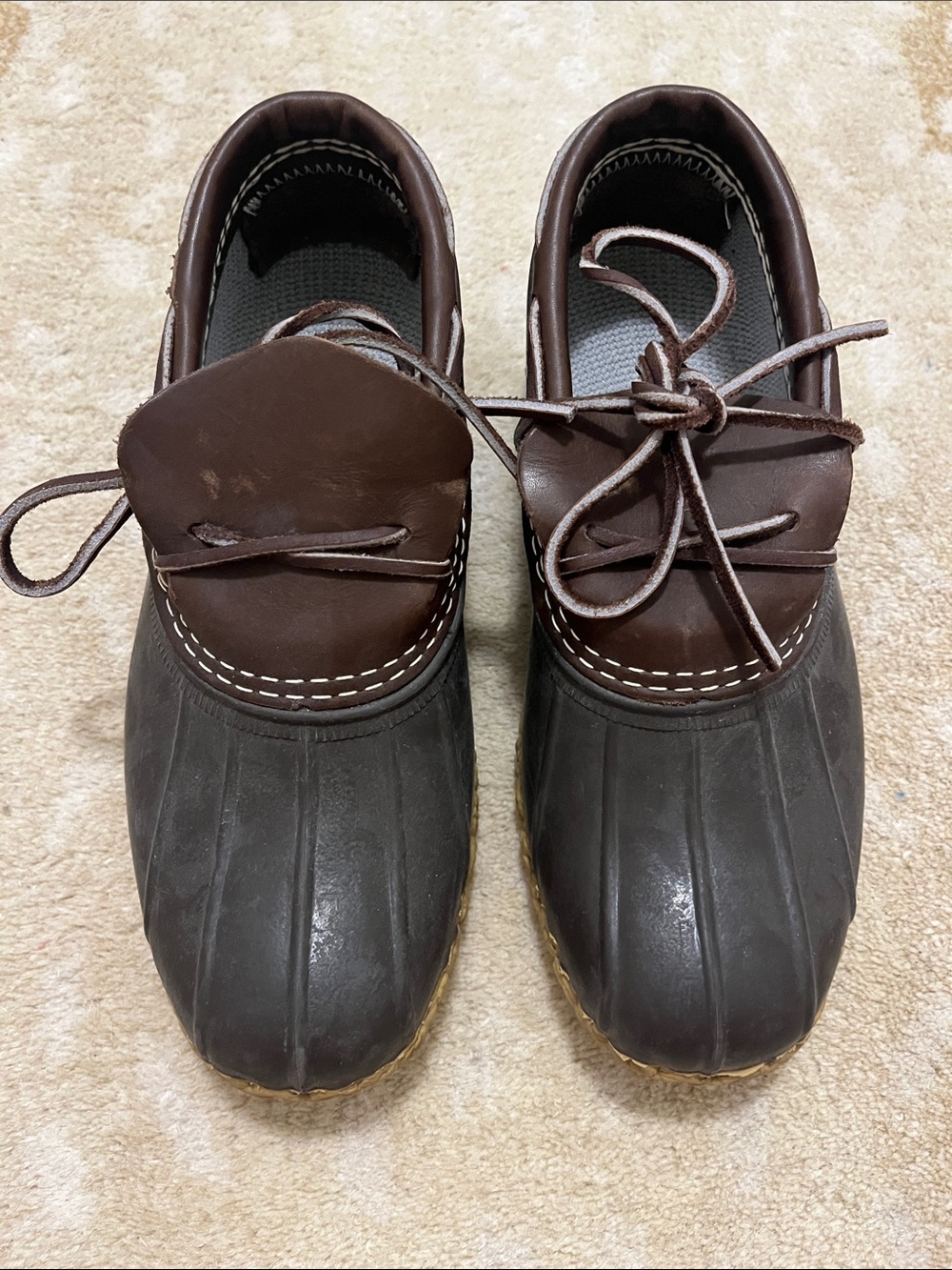 L.L. Bean Duck Boots Rubber Mocs